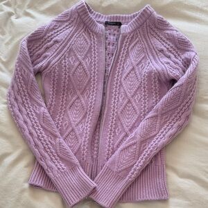 Manrico Cashmere-Cable Knit Sweater-S